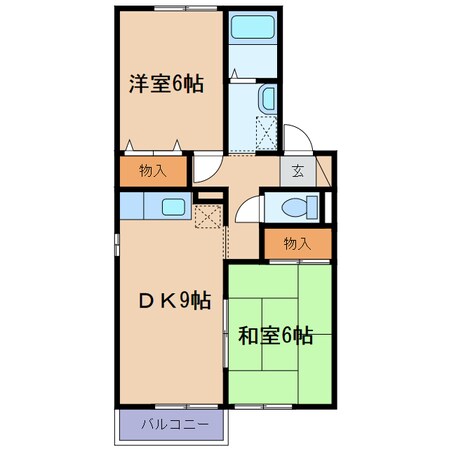 ファミール小野の物件間取画像